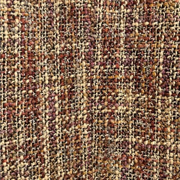 COLDWATER CREEK Multi Colored Tweed Snap Blazer Jacket - Picture 7 of 11